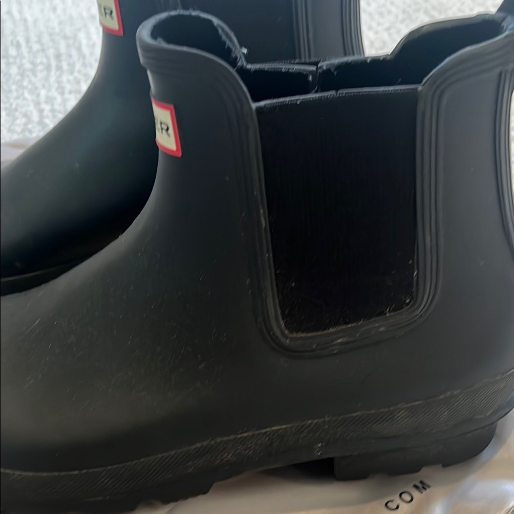 Hunter Original Black Rain Boots - Picture 2 of 7